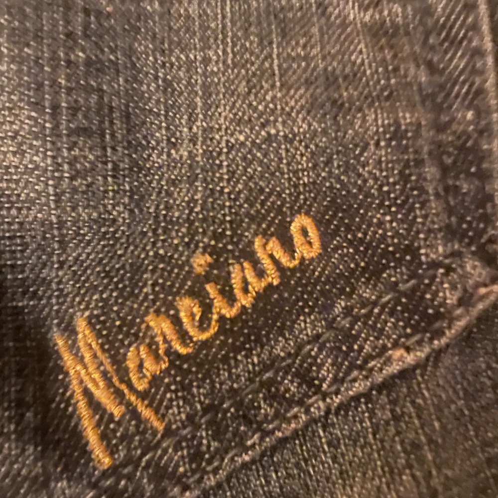 VERY OLD DENIM-Marciano black Jean 1 pc halter shorts Xs